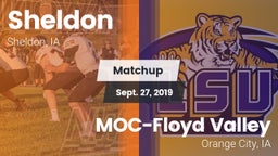 Matchup: Sheldon  vs. MOC-Floyd Valley  2019