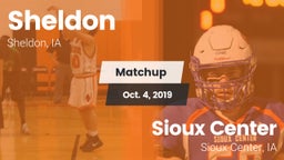 Matchup: Sheldon  vs. Sioux Center  2019