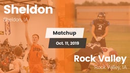 Matchup: Sheldon  vs. Rock Valley  2019