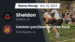 Recap: Sheldon  vs. Central Lyon/George-Little Rock  2019