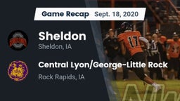 Recap: Sheldon  vs. Central Lyon/George-Little Rock  2020