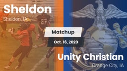Matchup: Sheldon  vs. Unity Christian  2020