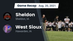 Recap: Sheldon  vs. West Sioux  2021