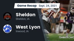 Recap: Sheldon  vs. West Lyon  2021