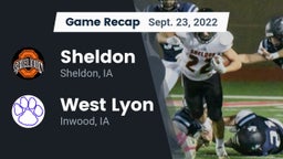 Recap: Sheldon  vs. West Lyon  2022