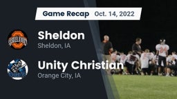 Recap: Sheldon  vs. Unity Christian  2022