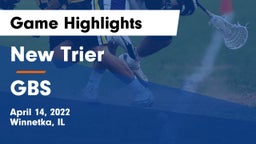 New Trier  vs GBS Game Highlights - April 14, 2022