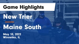 New Trier  vs Maine South  Game Highlights - May 10, 2022