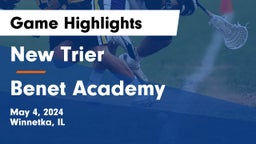 New Trier  vs Benet Academy  Game Highlights - May 4, 2024