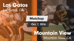 Matchup: Los Gatos High vs. Mountain View  2016
