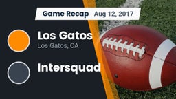 Recap: Los Gatos  vs. Intersquad 2017