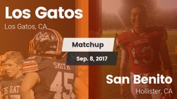 Matchup: Los Gatos High vs. San Benito  2017