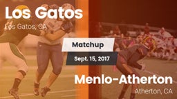 Matchup: Los Gatos High vs. Menlo-Atherton  2017