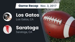 Recap: Los Gatos  vs. Saratoga  2017