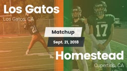Matchup: Los Gatos High vs. Homestead  2018