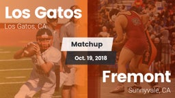 Matchup: Los Gatos High vs. Fremont  2018