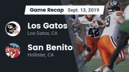Recap: Los Gatos  vs. San Benito  2019