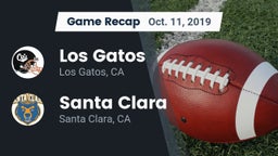 Recap: Los Gatos  vs. Santa Clara  2019