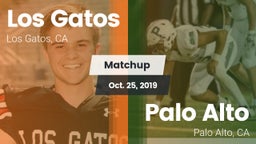 Matchup: Los Gatos High vs. Palo Alto  2019