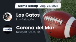 Recap: Los Gatos  vs. Corona del Mar  2022