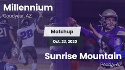 Matchup: Millennium HS vs. Sunrise Mountain  2020