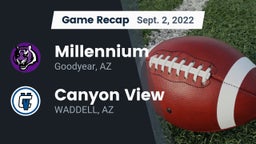 Recap: Millennium   vs. Canyon View  2022