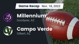 Recap: Millennium   vs. Campo Verde  2022