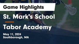 St. Mark's School vs Tabor Academy Game Highlights - May 11, 2024