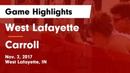 West Lafayette  vs Carroll  Game Highlights - Nov. 2, 2017