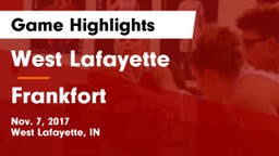 West Lafayette  vs Frankfort  Game Highlights - Nov. 7, 2017