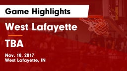 West Lafayette  vs TBA Game Highlights - Nov. 18, 2017