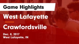 West Lafayette  vs Crawfordsville  Game Highlights - Dec. 8, 2017