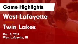 West Lafayette  vs Twin Lakes  Game Highlights - Dec. 5, 2017
