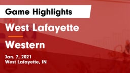 West Lafayette  vs Western  Game Highlights - Jan. 7, 2021