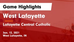 West Lafayette  vs Lafayette Central Catholic  Game Highlights - Jan. 12, 2021