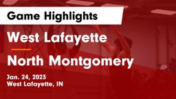 West Lafayette  vs North Montgomery  Game Highlights - Jan. 24, 2023