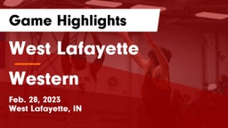 West Lafayette  vs Western  Game Highlights - Feb. 28, 2023