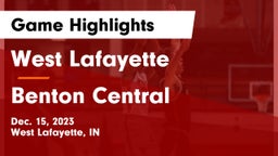 West Lafayette  vs Benton Central  Game Highlights - Dec. 15, 2023