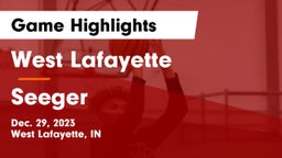 West Lafayette  vs Seeger  Game Highlights - Dec. 29, 2023