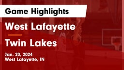 West Lafayette  vs Twin Lakes  Game Highlights - Jan. 20, 2024