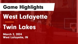 West Lafayette  vs Twin Lakes  Game Highlights - March 2, 2024