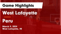 West Lafayette  vs Peru  Game Highlights - March 9, 2024