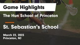 The Hun School of Princeton vs St. Sebastian's School Game Highlights - March 22, 2023