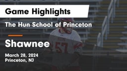 The Hun School of Princeton vs Shawnee  Game Highlights - March 28, 2024