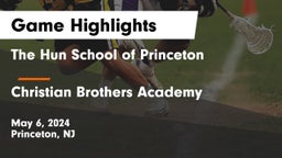 The Hun School of Princeton vs Christian Brothers Academy Game Highlights - May 6, 2024