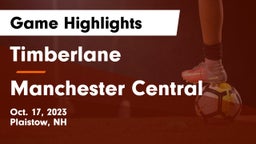 Timberlane  vs Manchester Central  Game Highlights - Oct. 17, 2023