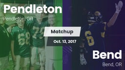 Matchup: Pendleton High vs. Bend  2017