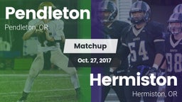 Matchup: Pendleton High vs. Hermiston  2017