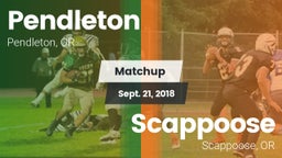 Matchup: Pendleton High vs. Scappoose  2018