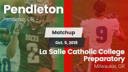 Matchup: Pendleton High vs. La Salle Catholic College Preparatory 2018